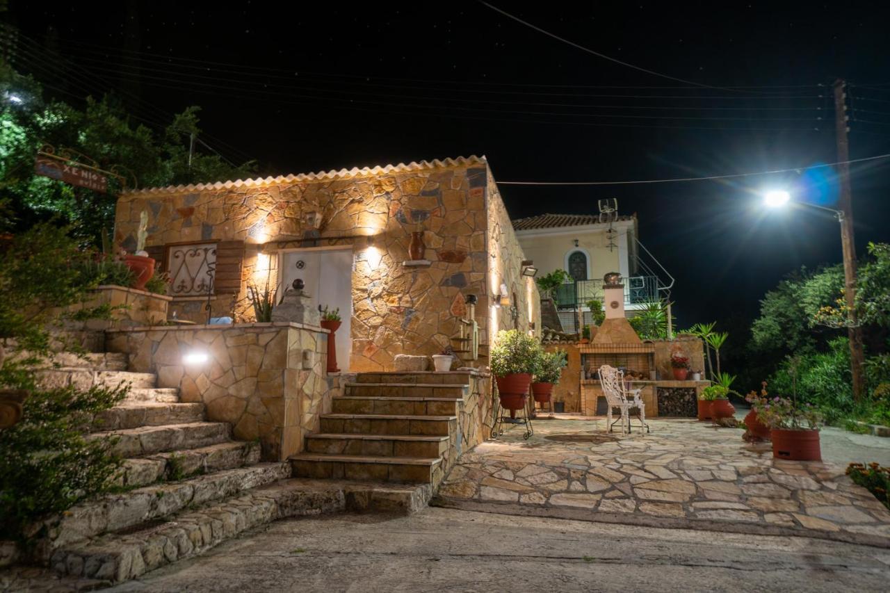 Andrikas Villa At Xenios Avlais Αλυκανάς Εξωτερικό φωτογραφία